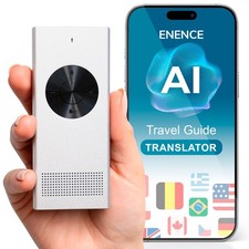 ENENCE PRO | Language Translator Device, Two Way Real-Time Voice Translation picture