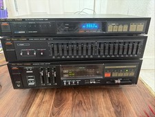 Vintage 1983 100w Studio Standard By Fisher CA-273 Monster Amp Tuner EQ Set picture