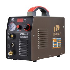 Plasma Cutter 50 Amp Dual Voltage Compact Metal Cutter Lotos LT5000D Clean Cut picture