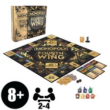 Hasbro • Monopoly • Fourth Wing Edition • Board Game • (ages 17+) Ships Free picture