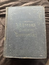 Webster’s American Dictionary of the English Language Illustrated Hardcover picture