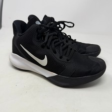 Nike Precision 4 Basketball Shoes Black White CK1069-001 Mens Size 6 picture