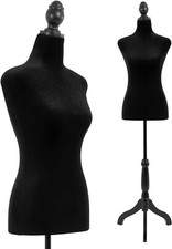 Mannequin Body Dress Form Torso Female Manikin 49.6-63.4 Inch Height Adjustable picture