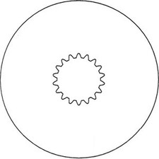 R26971 Brake Disc Fits John Deere 3010 picture