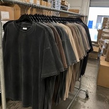 Oversized Washed Blank Tees picture