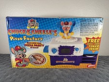 VTG NEW Chuck E. Cheese's 90's Pizza Factory Oven w/Tokens Accessories Orig. Box picture