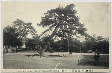 Fukuyama Park Bingo Province Hitomi Publisher Meiji Era c1910 Postcard picture