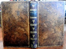 Mason's Poems collected w/ engraved portrait 1805 fine 19th century leather book picture