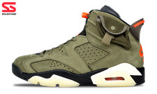 Nike Jordan 6 Retro x Travis Scott OIive Green 2019 (CN1084-200) Men Size 8-11 picture