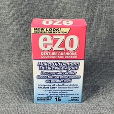 Ezo Denture Cushions Makes Old Dentures Fit New Again 15 Lower Heavy picture