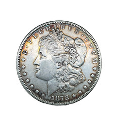 1878 7/8 TF 7/5 Variety VAM 39 Gouge in the Cap Hit List 40 Morgan Dollar # 1507 picture
