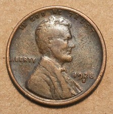 1928 S Lincoln Wheat cent Fine picture