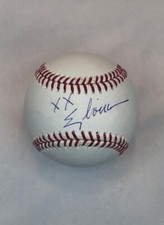 ELVIRA CASSANDRA PETERSON SIGNED ROMLB BASEBALL FAMOUS HORROR ICON BECKETT BAS picture