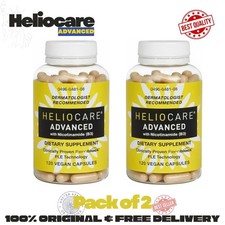 2 Packs Heliocare Advanced Nicotinamide B3 Skin Health 120 Capsules Exp: 07/2027 picture