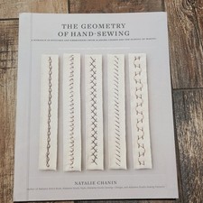 The Geometry of Hand-Sewing Natalie Chanin Embroidery Stitch Book Alabama Studio picture