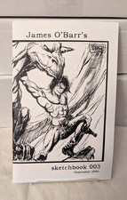 James O'Barr Sketchbook 003 SIGNED & NUMBERED 5/50 (2004) Rare Crow Creator picture