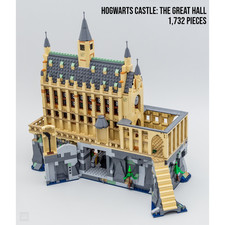 NEW Hogwarts Castle: The Great Hall (+1730 Pieces) detailed Harry Potter picture