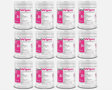 Case of Metrex Caviwipes 13-1100 Towelettes Large 160 Canister - Case of 12- NEW picture