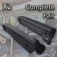 Complete Pair - Peugeot Boxer / Fiat Ducato Armrests 2006 Onwards - OEM Fitment picture