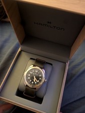 HAMILTON KHAKI FIELD EXPEDITION 41MM AUTO BLACK DIAL picture