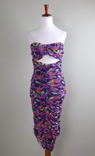 RAMY BROOK New York NWT $445 Mesh Exclusive Savvy Strapless Dress Size Small picture