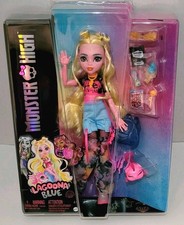 Mattel Monster High LAGOONA BLUE G3 Fashion Doll with Neptuna NEW in Box  picture