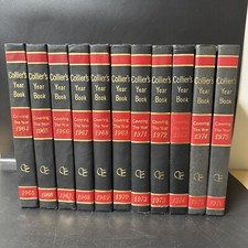 Colliers Yearbook 1965-1976/ Set Of 11 Books picture