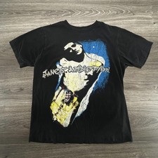 Vintage Jane's Addiction Shirt Mens Small Black Graphic Rock Band RARE 90s picture