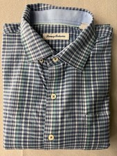 Tommy Bahama Men’s L Regular Cotton Woven Plaid Button-Down Long Sleeve Shirt picture