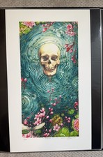 AJ Masthay Ripple Poster Grateful Dead Poster Signed #’d/350 picture