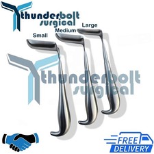 Hill-Ferguson Rectal Retractor 3 Pcs Set Small/Medium/Large Surgical Instruments picture