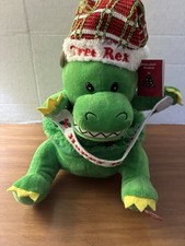 Christmas Cuddle Barn Animated Dinosaur Tree Rex Jingle Bell Rock New With Tags picture