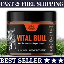 Lonvera Vital Bull Beef Organ Supplement for Men – Grass Fed Organs with Heart picture