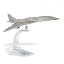 NEW Authentic Models Concorde - Elegant Polished Aluminum Replica - AP460 picture