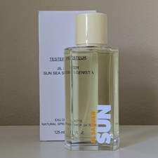 Jil Sander Sun Sea Salt & Ginesta Eau De Toilette 4.2 oz 125 ml (Tester) New  picture