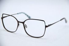 NEW ISAAC MIZRAHI NEW YORK IM30062 BROWN AUTHENTIC DESIGNER EYEGLASSES 53-17 picture