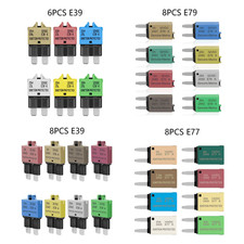 6/8/14/16PCS Car Circuit Breaker Blade Fuse Resettable Boat Marine Auto Tool picture