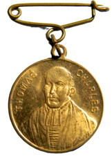 Wales 1936 Thomas Charles Medal on Hanger   (03273) picture