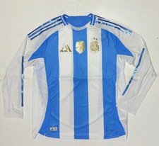 NWT- Adidas Argentina 24/25 Home Long Sleeve Authentic Jersey Size XL NWT IP8383 picture