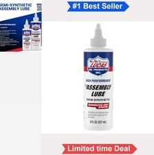 Assembly Lube 8 Ounce Engine Building Pre Lube Bearings Cams Lifters Valve picture