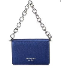 Kate Spade NWT Natasha In Metallic Chain Card Case Crossbody Original Packaging picture