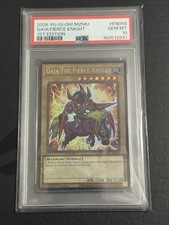 🔥 Yugioh - Gaia The Fierce Knight - MZMU-EN058 - Secret Rare (PSA 10) low pop picture