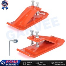 🔥2x HD Tractor Bucket Protector Edge Tamer Skid Protector Snow Removal picture