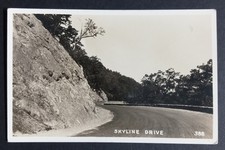 Vintage RPPC Skyline Drive Scenic Mountain Road Real Photo Postcard c1940s picture