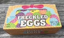 1991 FRECKLED EGGS Original Candy Box Vintage 90's Willy Wonka Easter Holiday picture