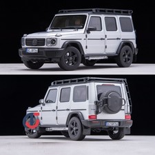 NOREV 1:18 Mercedes G-Class G500 2024 new off-road Silver SUV alloy model car picture