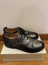 MM6 by Maison Margiela metallic leather derby shoes 39 picture