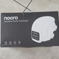 Nooro Wireless Knee Massager Cordless Heated Infrared Vibration White/Black picture