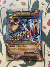 Pokémon Primal Groudon EX Full Art 86/160 Holo 2014 Moderately Played picture