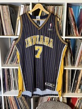 Reebok NBA Vtg Indiana Pacers #7 Jermaine O'Neal Basketball Jersey Size 2XL picture